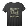 Death von Snu-Snu T-Shirt - Lustiges klassisch geschnittenes Humor-Shirt mit doppeltem Saum