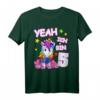 Einhorn Geburtstagsshirt für 5 Jahre Mädchen - Süßes T-Shirt zum Geburtstag & Weihnachten für kleine Kinder
