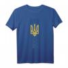 Strickmuster mit ukrainischem Emblem und Flagge T-Shirt  Kulturelles Geschenk für Ukrainer zu Weihnachten, Geburtstag, Mutter- & Vatertag