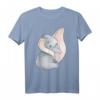 HapBunny Dumbo Classic Big Ears Cute Portrait T-Shirt  Offiziell lizenzierte Disney Dumbo Shirts für Männer, Frauen, Jungen & Mädchen