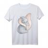 HapBunny Dumbo Classic Big Ears Cute Portrait T-Shirt  Offiziell lizenzierte Disney Dumbo Shirts für Männer, Frauen, Jungen & Mädchen