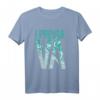 HapBunny Aqua Rose Official Merchandise T-Shirt - Klassisch geschnitten, doppelt genähter Saum