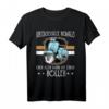 Motorroller Rollerfahren 50cm & 125cm T-Shirt - Perfektes Geschenk für Scooter- und Mopedfahrer, Geburtstag & Weihnachten