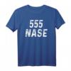 Lustiges 555 Nase Spooner Spruch Geschenk T-Shirt - Humorvolles Handy Fan-Shirt für Freunde