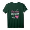 Damen Altenpflegerin Tätowierte Pflegerin mit Herz Pflegefachkraft T-Shirt  Lustiges Outfit für die Arbeit & Pflegepersonal-Geschenk