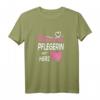 Damen Altenpflegerin Tätowierte Pflegerin mit Herz Pflegefachkraft T-Shirt  Lustiges Outfit für die Arbeit & Pflegepersonal-Geschenk