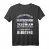 Lustiges Tischler T-Shirt mit Spruch - Kompetente Beratung, perfektes Geschenk für Handwerker, Männer & Profis