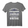 Lustiges Tischler T-Shirt mit Spruch - Kompetente Beratung, perfektes Geschenk für Handwerker, Männer & Profis