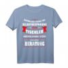 Witziges Tischler & Zimmerer Motivations T-Shirt  Perfektes Geschenk für Handwerker zum Geburtstag & Vatertag