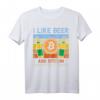 Beer Bitcoin 3 Personen Lustiges Crypto T-Shirt  Perfektes Geschenk für Bitcoin Fans, Trader und Investoren zu Geburtstagen, Vatertag, Muttertag & Weihnachten