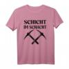 Schicht Im Schacht Bergwerk Bergarbeiter T-Shirt  Lustiges Geschenk für Bergleute, Kumpel & Bergbau-Fans bei Grubenfahrt