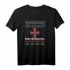 Bergbau: Die Grubenwehr - Glückauf, frohe Weihnachten Langarmshirt mit Tannenbäumen, Winterlandschaft & Schneeflocken