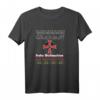 Bergbau: Die Grubenwehr - Glückauf, frohe Weihnachten Langarmshirt mit Tannenbäumen, Winterlandschaft & Schneeflocken