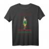 Glückauf Erzgebirge Weihnachten T-Shirt mit Nussknacker und Schnee  Traditionelles Weihnachtsdesign für Bergbau- und Erzgebirge-Fans