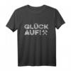 Glück auf Bergbau Sweatshirt mit Schlägel und Eisen  Lustiges Geschenk für Bergleute, Ruhrgebiet & NRW Fans