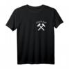 HapBunny Bergmann T-Shirt mit Schlägel und Eisen  Klassisch geschnitten, ideales Geschenk für Bergleute & Bergwerksfans