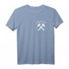 HapBunny Bergmann T-Shirt mit Schlägel und Eisen  Klassisch geschnitten, ideales Geschenk für Bergleute & Bergwerksfans