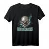 Bergmann Totenkopf T-Shirt mit Revier-Motiv  Modernes Skull-Design für Bergleute und Bergbau-Fans