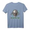 Bergmann Totenkopf T-Shirt mit Revier-Motiv  Modernes Skull-Design für Bergleute und Bergbau-Fans