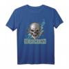 Bergmann Totenkopf T-Shirt mit Revier-Motiv  Modernes Skull-Design für Bergleute und Bergbau-Fans