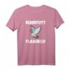 Flamingo Ruhrpott Lustig Taube Bergbau Ruhrgebiet T-Shirt  Originelles Geschenk für Vogel- und Taubenliebhaber, Kinder, Weihnachten & Feiertage