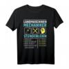 Landmaschinenmechaniker T-Shirt - Lustiges Geschenk für Landmaschinentechniker & Handwerker im Landmaschinenbau