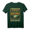 Landmaschinen-Mechaniker Warnwerkzeug T-Shirt  Lustiges Geschenk für Landwirte, Traktormechatroniker & Werkstattprofis zu jedem Anlass