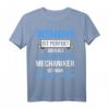 Landmaschinen Mechaniker T-Shirt mit Traktor und Trecker Design - Robuste Arbeitskleidung für Landwirte und Landmaschinenprofis
