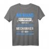 Landmaschinen Mechaniker T-Shirt mit Traktor und Trecker Design - Robuste Arbeitskleidung für Landwirte und Landmaschinenprofis
