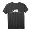 Traktor Landwirtschaft Trecker Bauernhof Landwirt Herzschlag T-Shirt  Lustiges Geschenk für Landwirte, Bauern & Trecker-Fans zum Geburtstag & Weihnachten