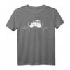 Traktor Landwirtschaft Trecker Bauernhof Landwirt Herzschlag T-Shirt  Lustiges Geschenk für Landwirte, Bauern & Trecker-Fans zum Geburtstag & Weihnachten