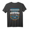 Landmaschinen-Mechaniker T-Shirt mit Warnwerkzeug - Lustiges Geschenk für Landwirte, Mechaniker & Werkzeugliebhaber zu jedem Anlass
