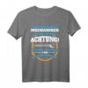Landmaschinen-Mechaniker T-Shirt mit Warnwerkzeug - Lustiges Geschenk für Landwirte, Mechaniker & Werkzeugliebhaber zu jedem Anlass