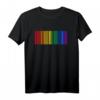 Regenbogen Flagge Queer Gay Pride CSD Barcode LGBTQ T-Shirt - Unterstützung für die LGBTQ Community & Pride Events