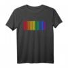 Regenbogen Flagge Queer Gay Pride CSD Barcode LGBTQ T-Shirt - Unterstützung für die LGBTQ Community & Pride Events