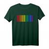 Regenbogen Flagge Queer Gay Pride CSD Barcode LGBTQ T-Shirt - Unterstützung für die LGBTQ Community & Pride Events