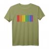 Regenbogen Flagge Queer Gay Pride CSD Barcode LGBTQ T-Shirt - Unterstützung für die LGBTQ Community & Pride Events