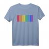 Regenbogen Flagge Queer Gay Pride CSD Barcode LGBTQ T-Shirt - Unterstützung für die LGBTQ Community & Pride Events