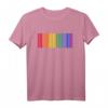 Regenbogen Flagge Queer Gay Pride CSD Barcode LGBTQ T-Shirt - Unterstützung für die LGBTQ Community & Pride Events