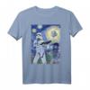 Star Wars Trooper Starry Night Painting T-Shirt - Offiziell Lizenzierte Star Wars Kleidung für Fans