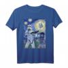 Star Wars Trooper Starry Night Painting T-Shirt - Offiziell Lizenzierte Star Wars Kleidung für Fans