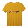 Schwarz Weiß Hautfarbe Kunst Erschaffung Adam Finger T-Shirt  Für Gerechtigkeit, Liebe & Gesellschaftsproteste