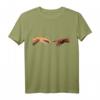 Schwarz Weiß Hautfarbe Kunst Erschaffung Adam Finger T-Shirt  Für Gerechtigkeit, Liebe & Gesellschaftsproteste