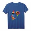 Abstraktes buntes Frauen-Kunst-Gesicht T-Shirt - Modernes Pop-Art Design für Kunst- und Modebegeisterte