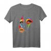 Abstraktes buntes Frauen-Kunst-Gesicht T-Shirt - Modernes Pop-Art Design für Kunst- und Modebegeisterte