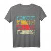 Retro Billard Shirt für Billardspieler und Poolspieler - Lustiges Triangel Kugeln Design, perfekt als Geschenk für Turniere, Weihnachten & Geburtstag