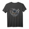 Haiarten Biologie Ozean Meerestiere Meeresbiologen Hai Nerd T-Shirt  Perfektes Geschenk für Taucher, Meeresbiologen und Hai-Fans
