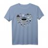 Haiarten Biologie Ozean Meerestiere Meeresbiologen Hai Nerd T-Shirt  Perfektes Geschenk für Taucher, Meeresbiologen und Hai-Fans