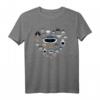 Haiarten Biologie Ozean Meerestiere Meeresbiologen Hai Nerd T-Shirt  Perfektes Geschenk für Taucher, Meeresbiologen und Hai-Fans