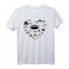 Haiarten Biologie Ozean Meerestiere Meeresbiologen Hai Nerd T-Shirt  Perfektes Geschenk für Taucher, Meeresbiologen und Hai-Fans